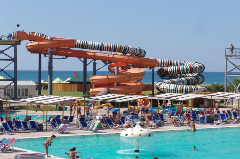 Семейный отдых с детьми в Прибрежном, Саки